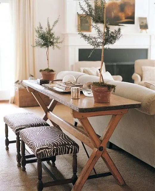 11 fotos con ideas de decoración para detrás del sofá