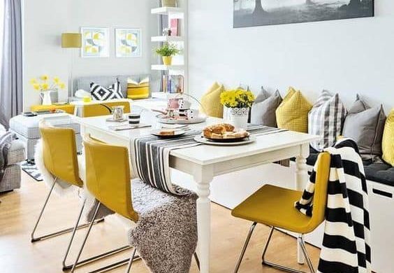 🥇 17 ideas bellas para comedores blancos {inspiración en fotos}