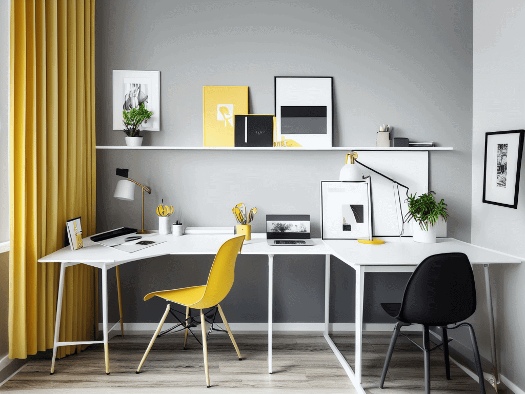 Los colores que combinan con amarillo pálido en la decoración del hogar