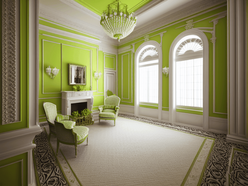 Colores que combinan con verde lima: tendencias de decoración en España