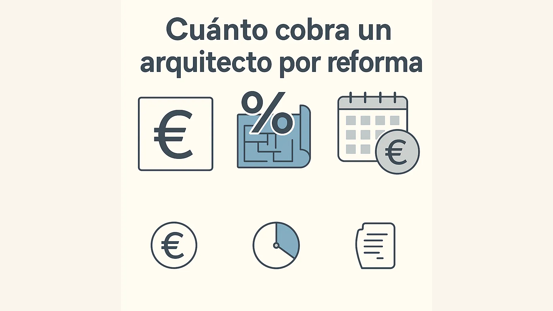 Cuánto cobra un arquitecto por un proyecto de reforma en España: guía de precios y factores a considerar