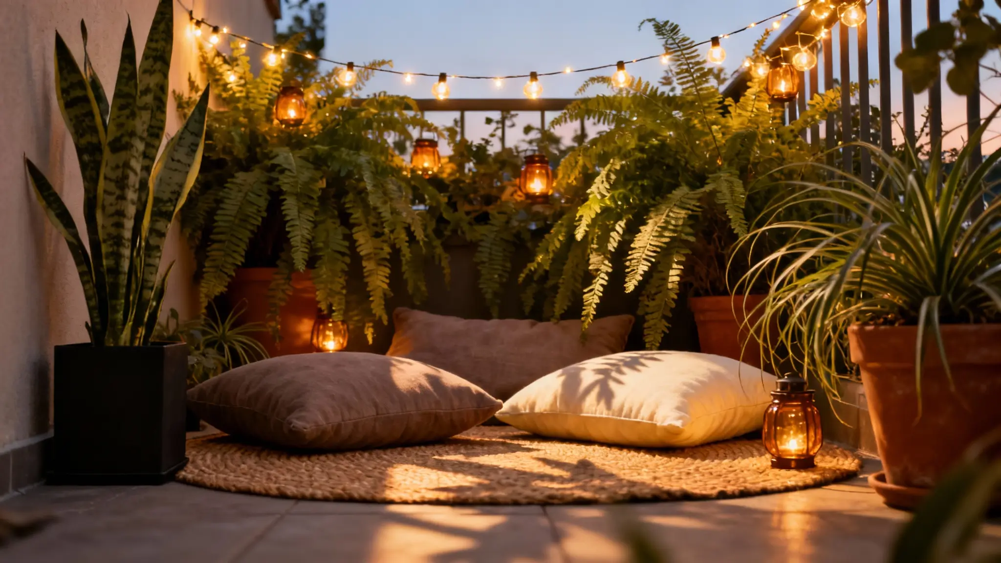 12 fotos inspiradoras para decorar una terraza de un piso