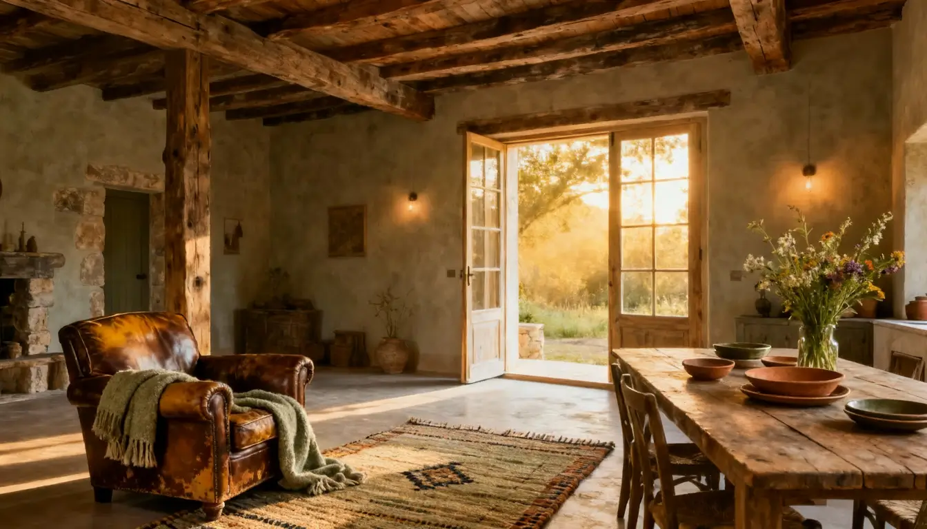 Decoración de casas de campo: ideas rústicas para decorar una casa rural